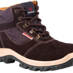 BOTINA NOBUCK MARROM PU/BI S/B LINGUA FOLE BRACOL CA40872