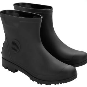 BOTA AB PVC PRETA C3/4 SEM FORRO VONDER CA46452
