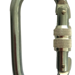 MOSQUETAO CG670 PRATA 25KN CARBOGRAFITE