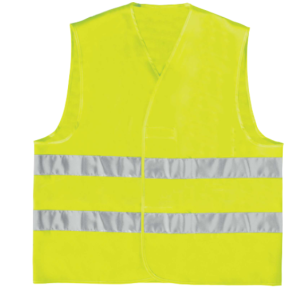 COLETE REFLETIVO DELTA PLUS C/VELCRO AMARELO GILP2