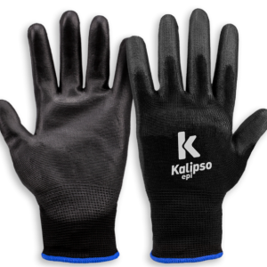 LUVA PU PRETA KALIPSO CA15272