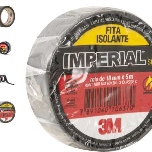 FITA ISOLANTE 18MMX05M IMPERIAL 3M